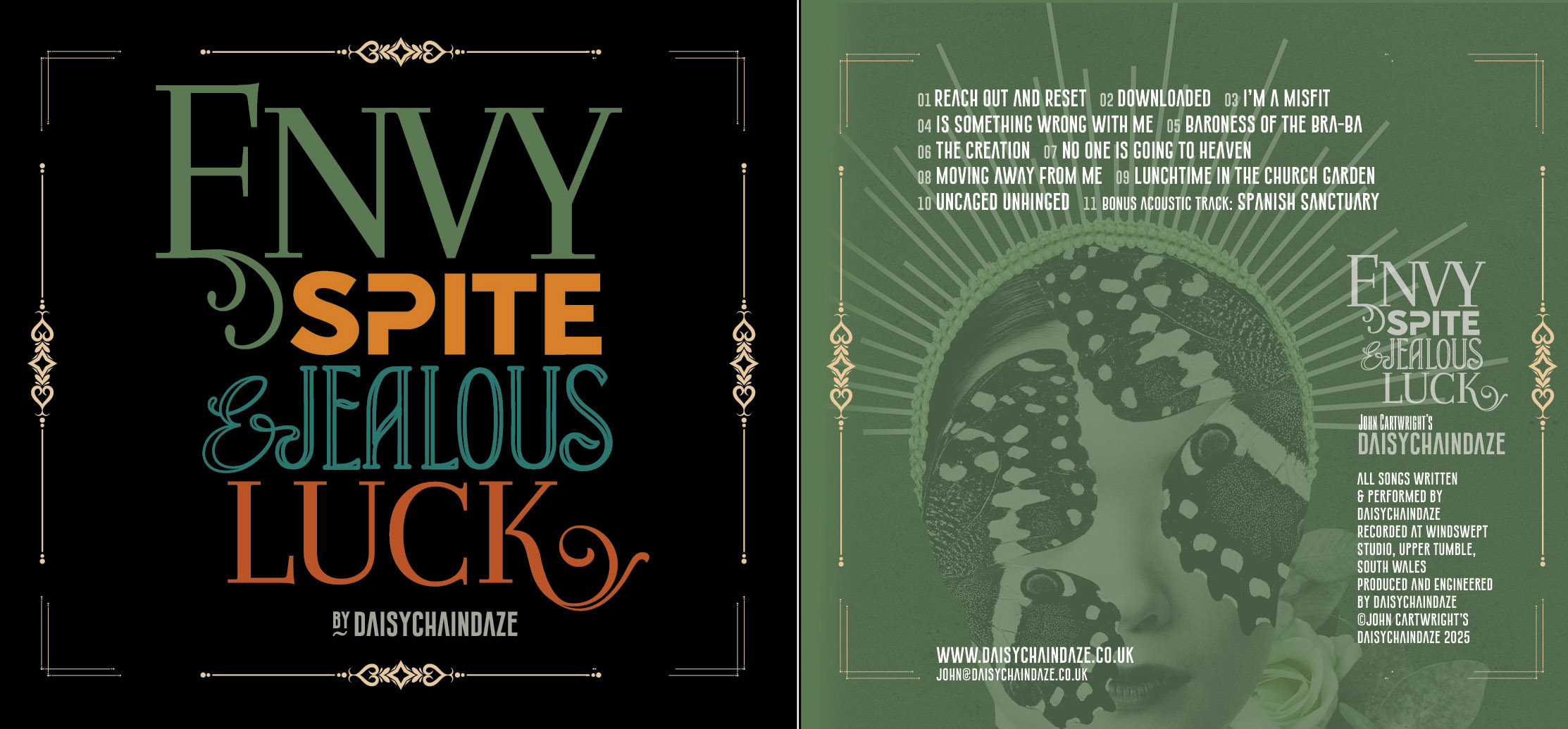 Envy Spite and Jealous Luck
